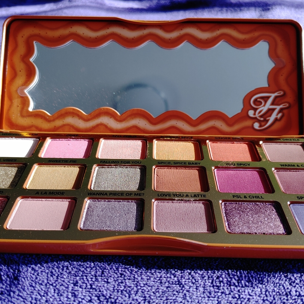 TooFaced NWT Pumpkin Spice Warm & Spicy Palette - Picture 7 of 8